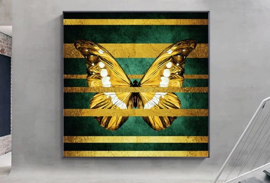 cadre papillon