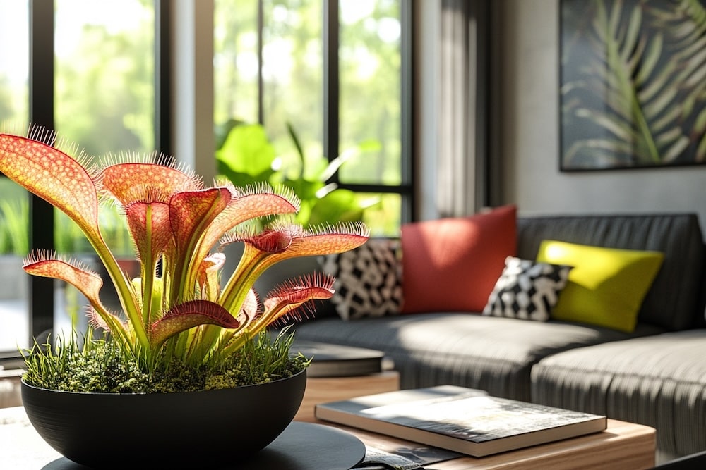 décoration plantes carnivores