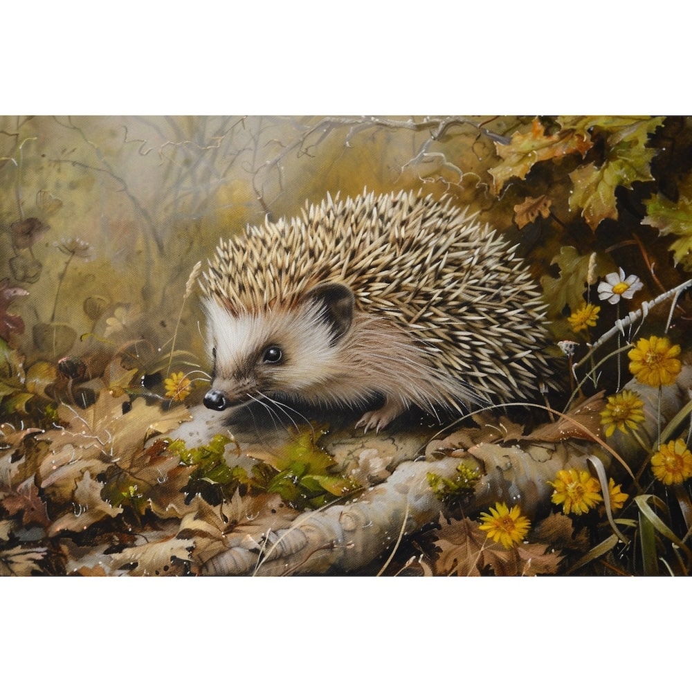 Hérisson Peinture