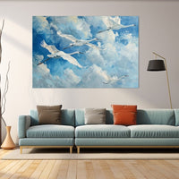 Thumbnail for Peinture D'Oiseaux En Vol
