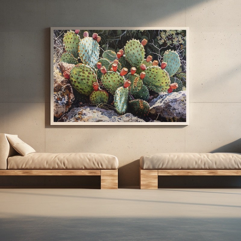 Peinture De Cactus