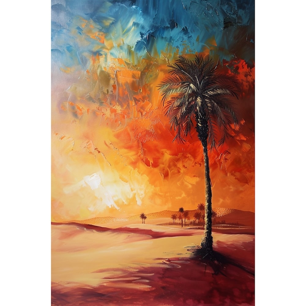 Peinture Desert du Sahara