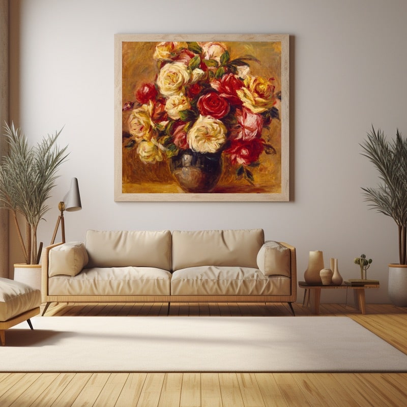 Peinture Fleur Connue