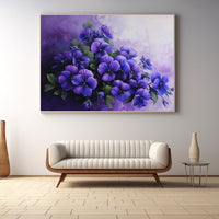 Thumbnail for Peinture Fleurs Violettes