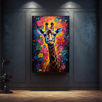 Thumbnail for Peinture Girafe Colorée