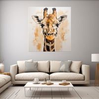 Thumbnail for Peinture Girafe Moderne