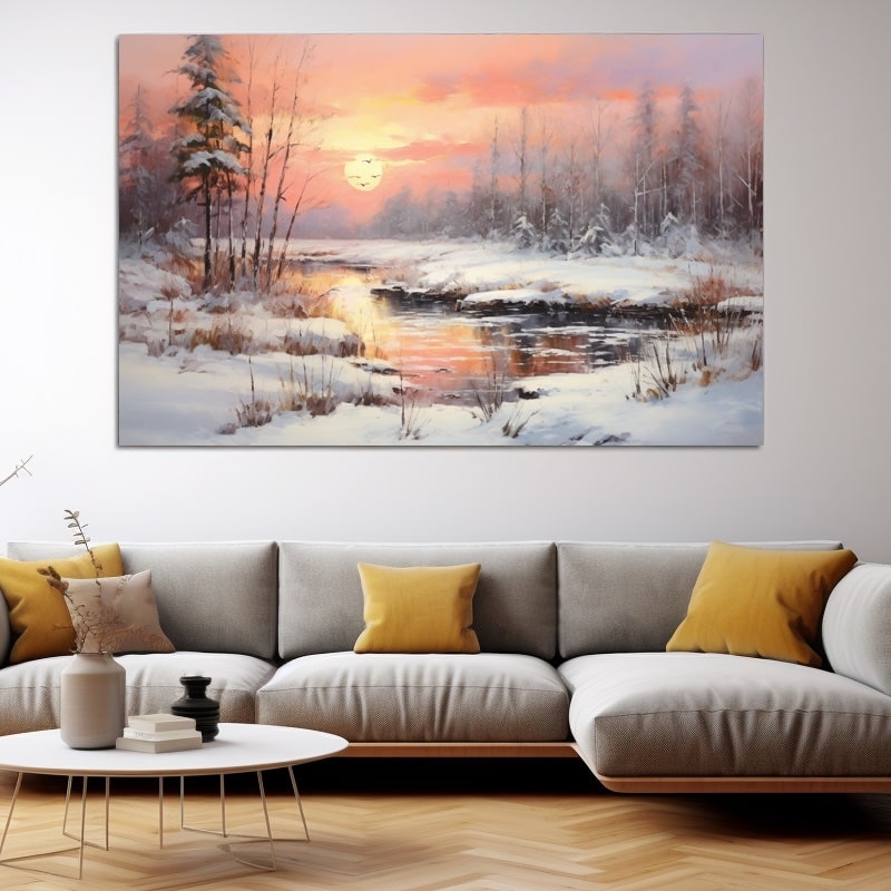 Peinture Hiver