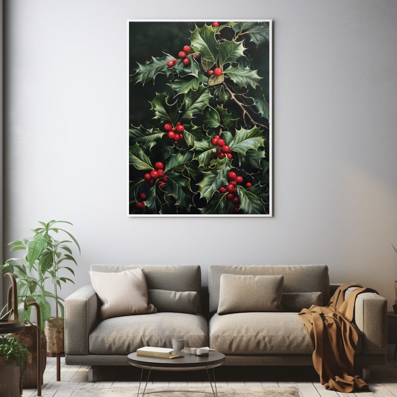 Peinture Houx