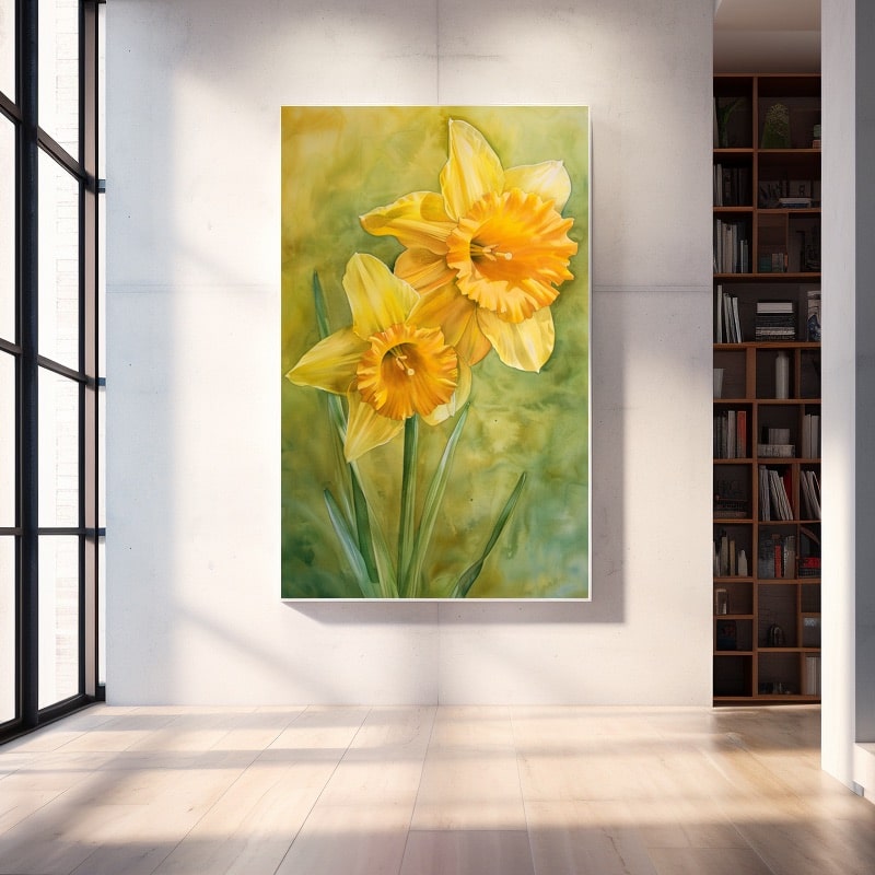 Peinture Jonquilles
