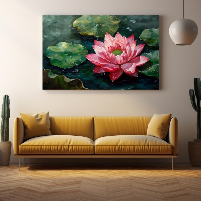 Peinture Lotus