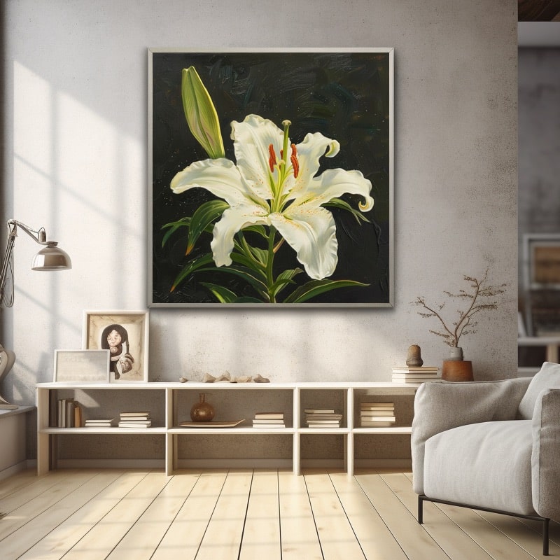 Peinture Lys Blanc