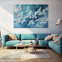 Thumbnail for Peinture Oiseaux En Vol