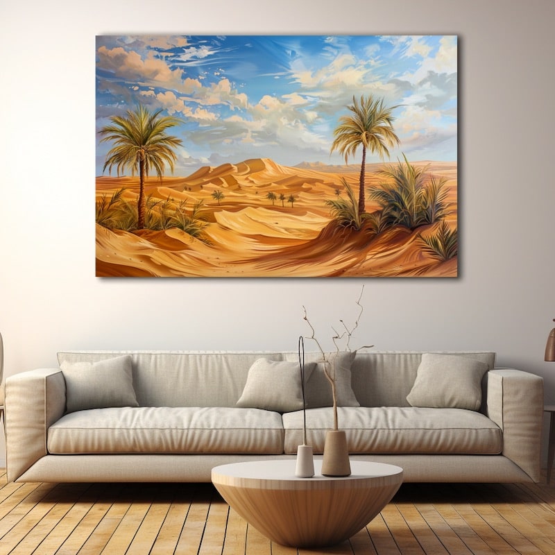 Peinture Paysage Desert