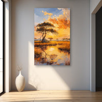 Thumbnail for Peinture Savane Africaine