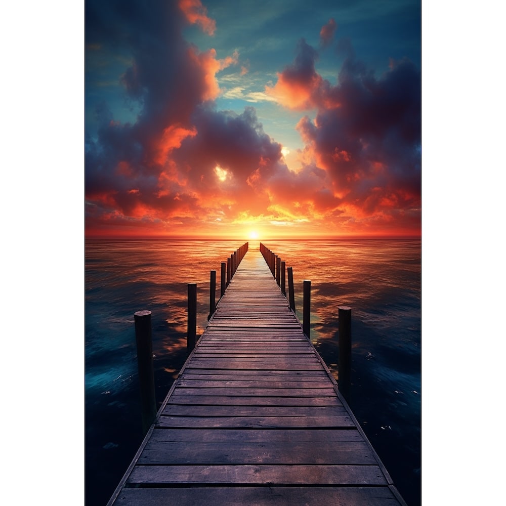 Tableau Bord De Mer Ponton