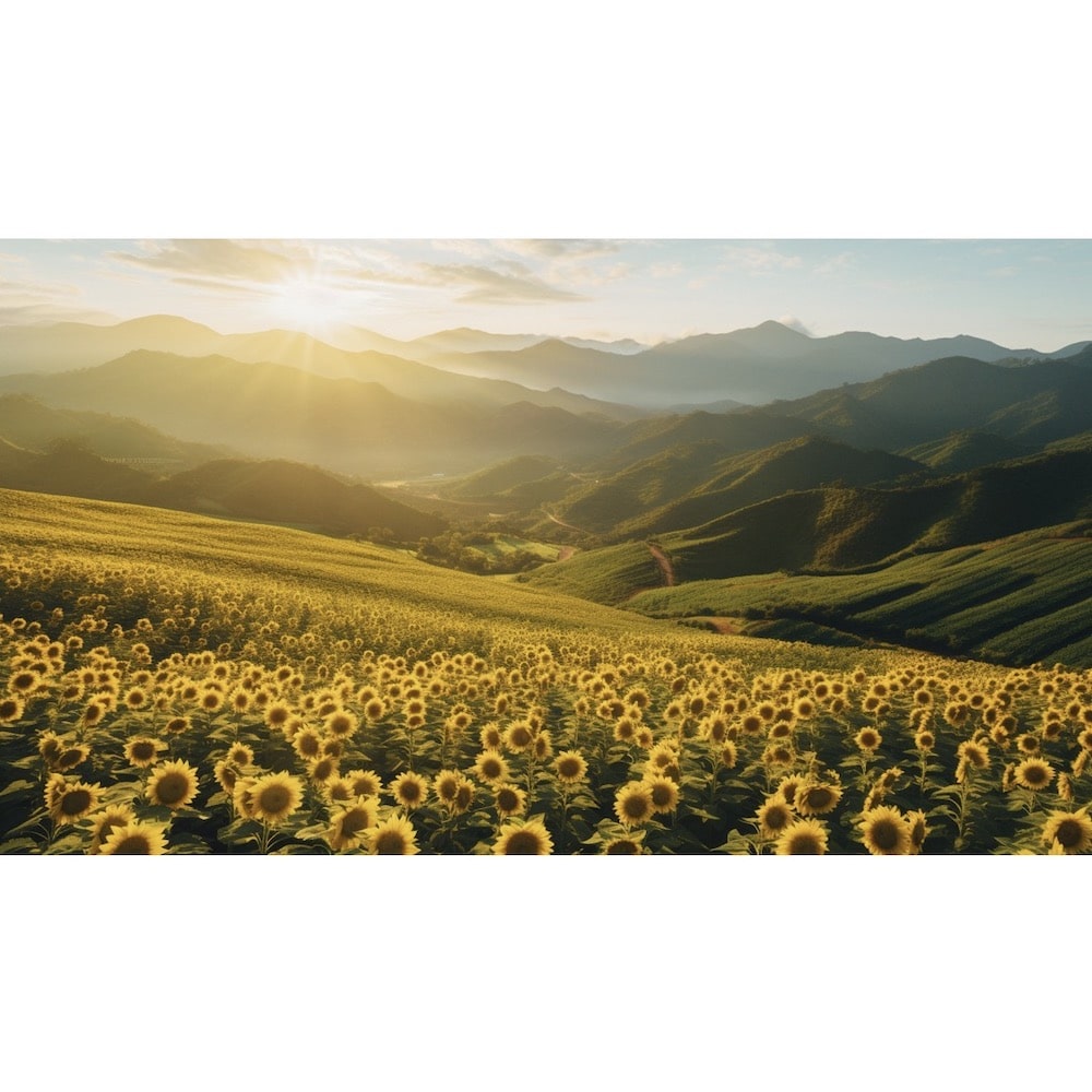 Tableau Champ Tournesols