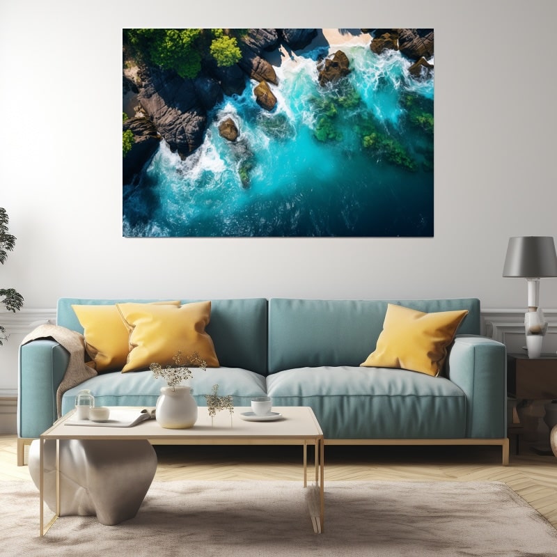 Tableau Esprit Bord De Mer