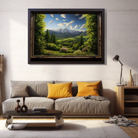 Thumbnail for Tableau Fenêtre Sur Paysage