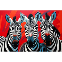 Thumbnail for Tableau Moderne Tête De Zèbre