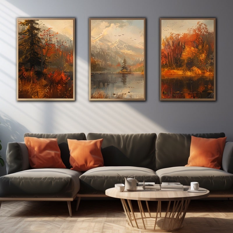 Tableau Multi Panneaux Paysage