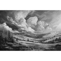 Thumbnail for Tableau Noir Et Blanc Paysage