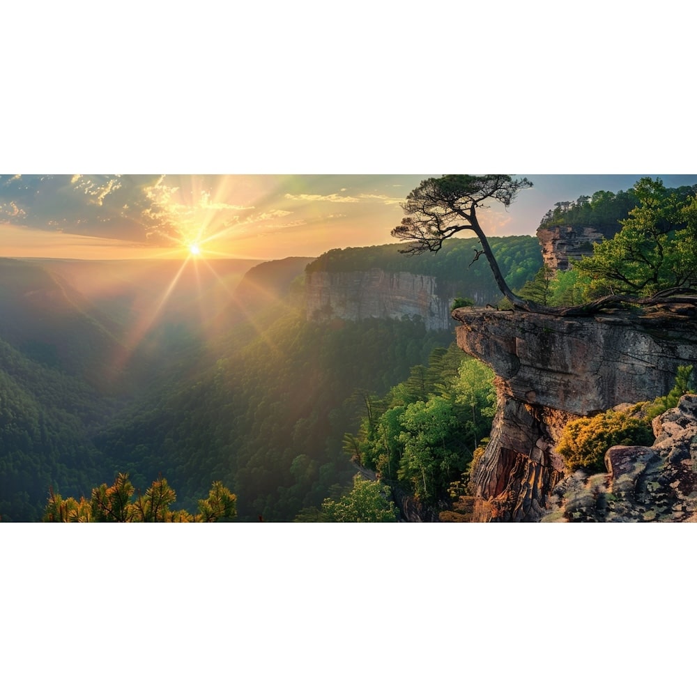Tableau Panoramique Paysage
