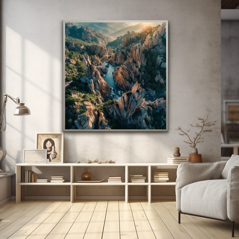 Tableau Paysage Corse