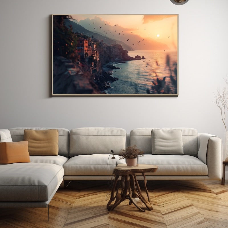 Tableau Paysage Italien