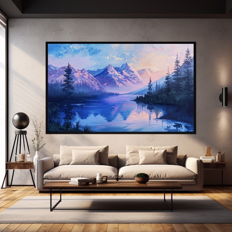 Tableau Peinture Acrylique Paysage