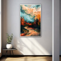 Thumbnail for Tableau Peinture Paysage Abstrait