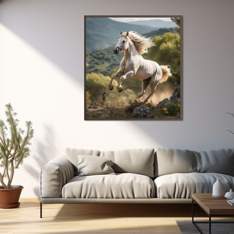 Tableau Photo Cheval