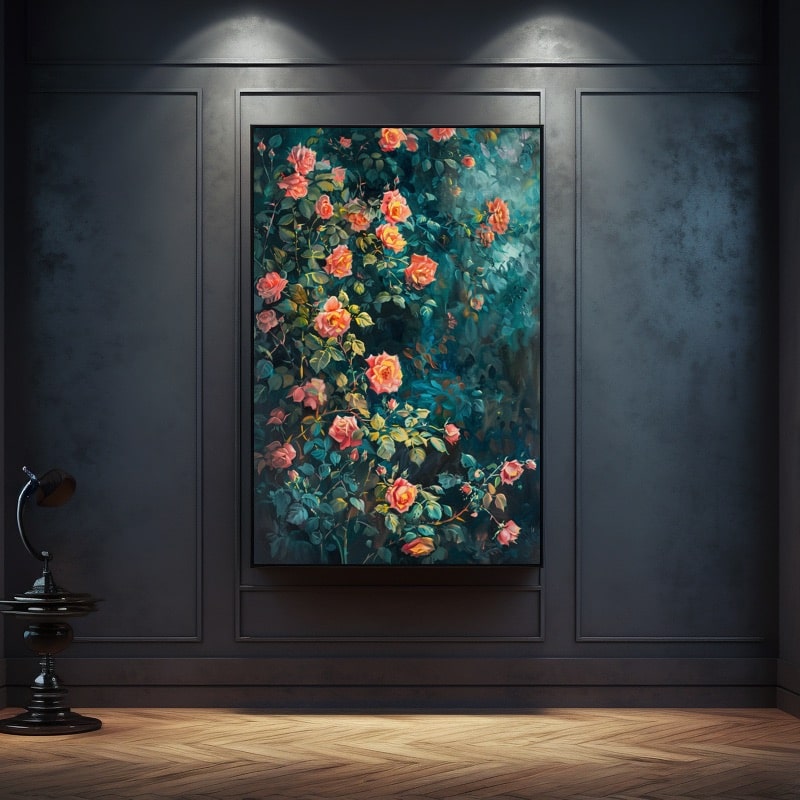 Tableau Toile Fleurs