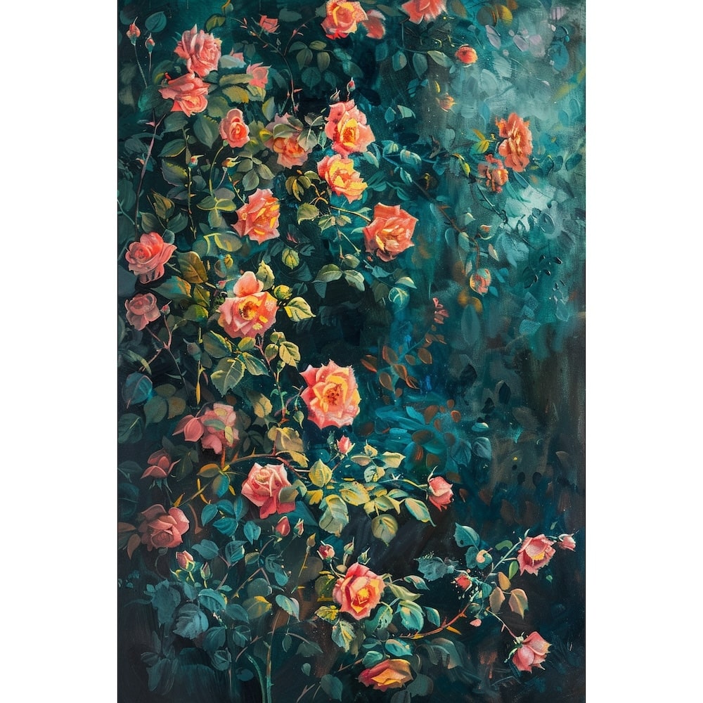 Tableau Toile de Fleurs