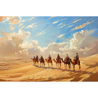 Thumbnail for Tableau Touareg Dans Desert
