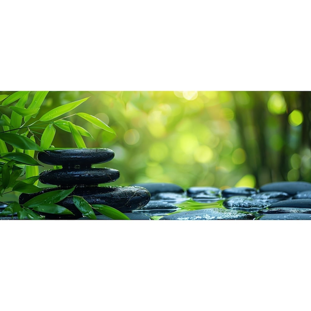 Tableau Triptyque de Bambou