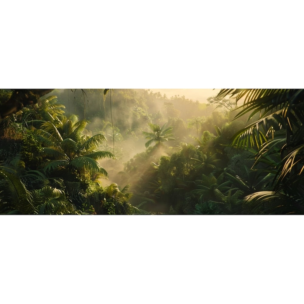 Tableau Triptyque de Jungle