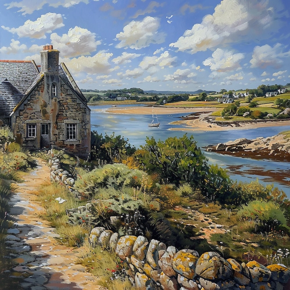 Tableau de Paysage Breton