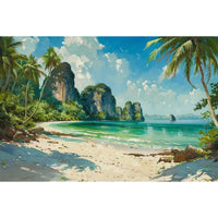 Thumbnail for Tableau de Paysage Paradisiaque