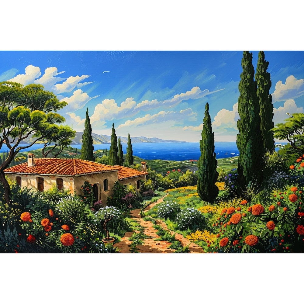 Tableau de Paysage Provençal
