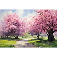 Thumbnail for cerisier japonais peinture murale