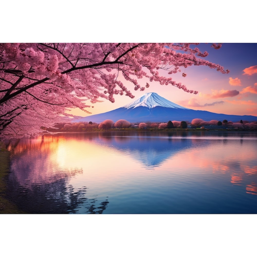 cerisier japonais tableau