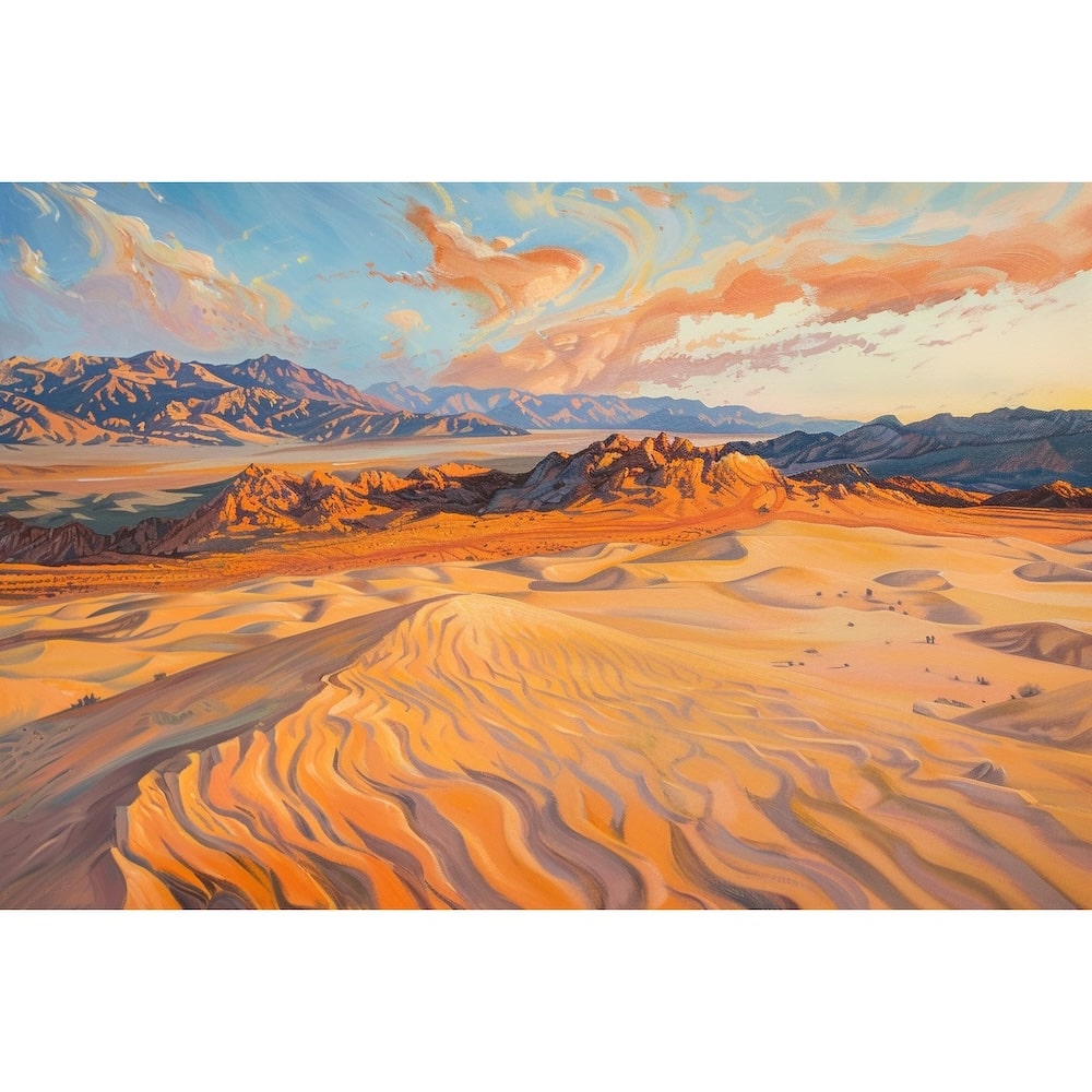 desert peinture
