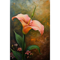 Thumbnail for fleur peinture acrylique