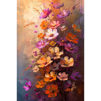 Thumbnail for fleurs modernes en peinture