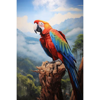 Thumbnail for peinture acrylique perroquet