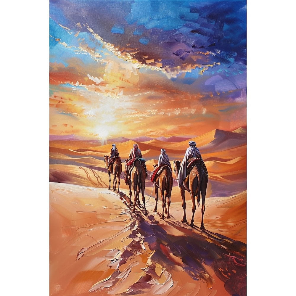 peinture touareg desert