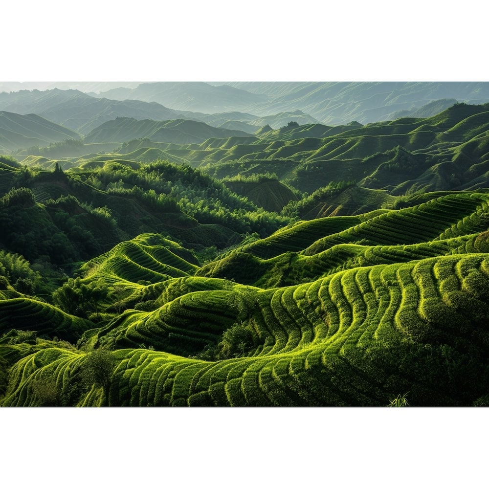tableau chinois paysage