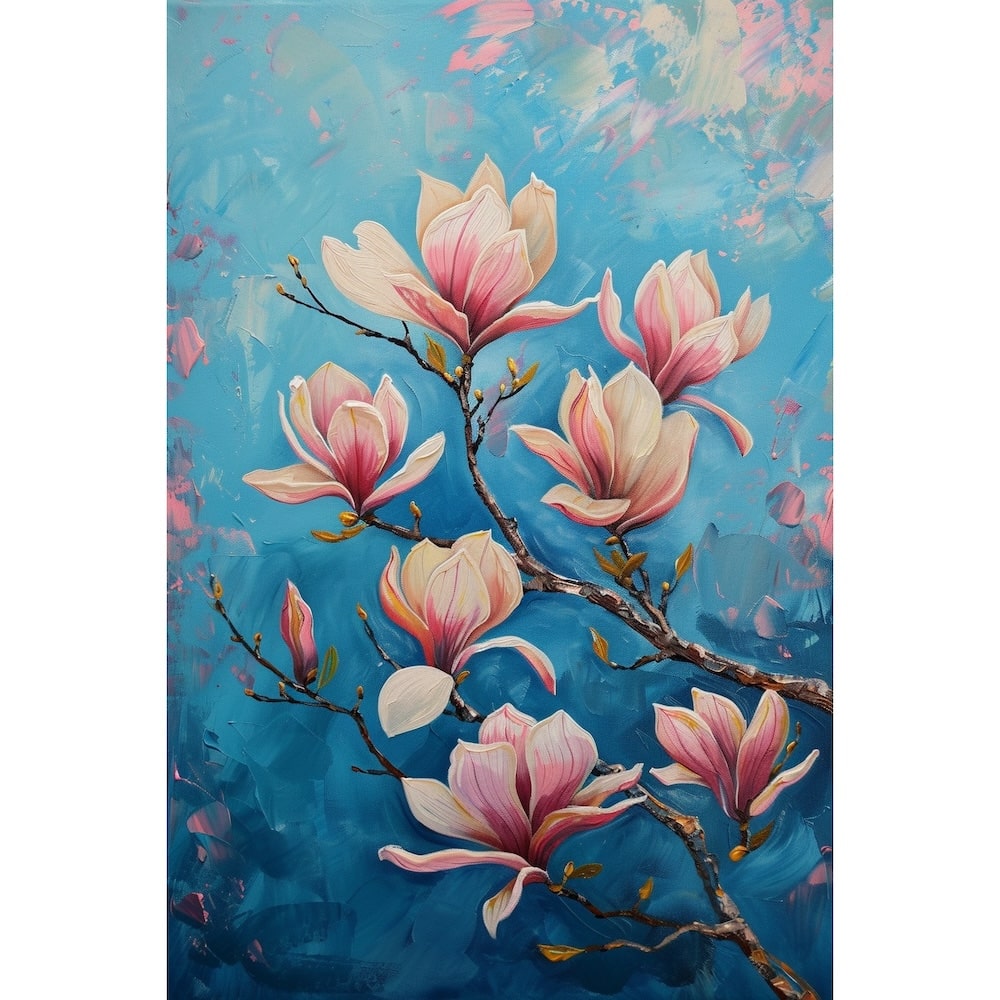 tableau fleurs pas cher