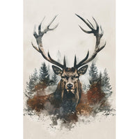 Thumbnail for tableau scandinave cerf