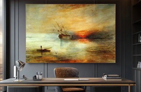 Bureau décoré